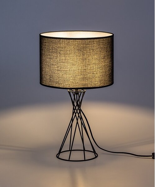 Rabalux 74082 - Stolní lampa NIVRA 1xE27/40W/230V černá
