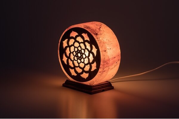 Rabalux 76031 - Solná lampa MANDALI 1xE14/15W/230V