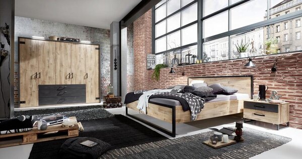 Skříň s otočnými dveřmi DETROIT šírka 250cm
