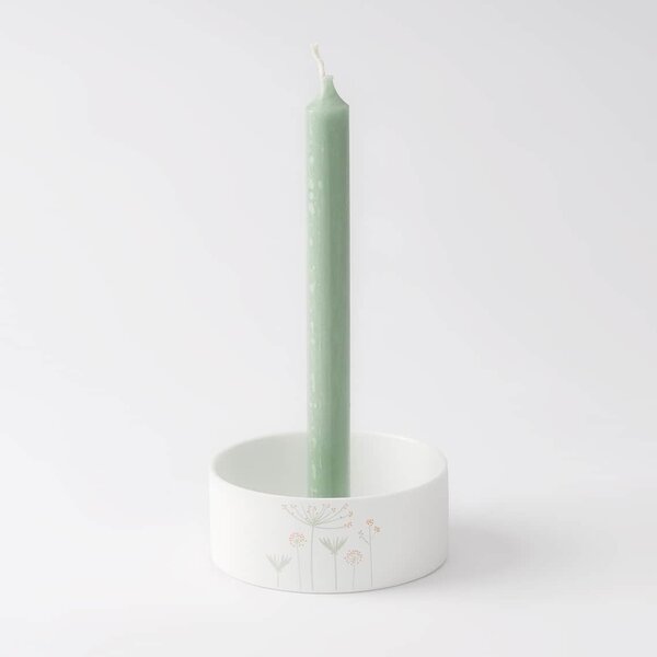 Porcelánový svícen Floral White