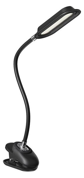 Immax 08998L - LED+CCT Stm stolní lampa s klip CLIP 7,5W/230V černá