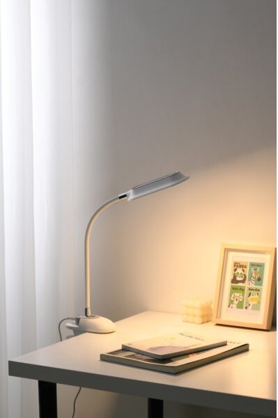 Immax 08997L - LED+CCT Stm stolní lampa s klip CLIP 7,5W/230V bílá