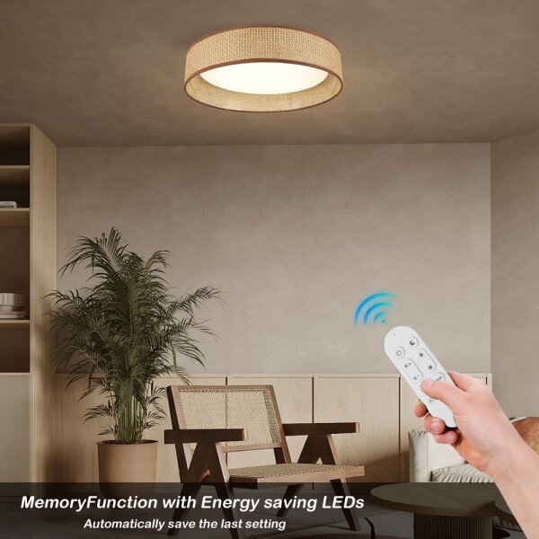 Immax NEO 07288L - LED+CCT Stm stropní svítidlo LONA 36W/230V pr. 45,5 cm+ DO