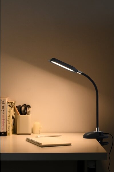 Immax 08998L - LED+CCT Stm stolní lampa s klip CLIP 7,5W/230V černá