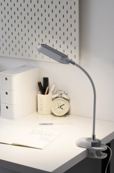 Immax 08997L - LED+CCT Stm stolní lampa s klip CLIP 7,5W/230V bílá