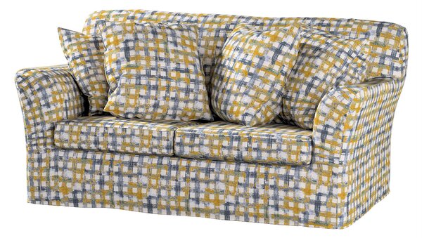 Potah na pohovku IKEA Tomelilla 2-místná nerozkládací barva modrá látka pletený vzor, vzorované