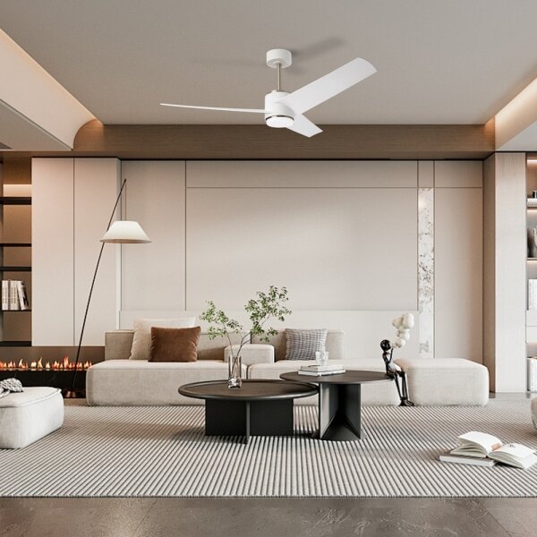 Immax NEO 07282L - LED+CCT Stm. strop ventilátor BEAUTY 18W/230V Wi-Fi Tuya + DO