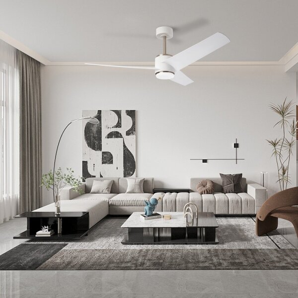 Immax NEO 07282L - LED+CCT Stm. strop ventilátor BEAUTY 18W/230V Wi-Fi Tuya + DO