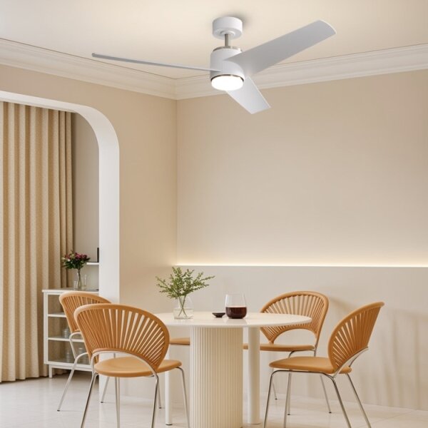 Immax NEO 07282L - LED+CCT Stm. strop ventilátor BEAUTY 18W/230V Wi-Fi Tuya + DO