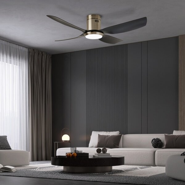 Immax NEO 07282L - LED+CCT Stm. strop ventilátor PURE 24W/230V Wi-Fi Tuya + DO
