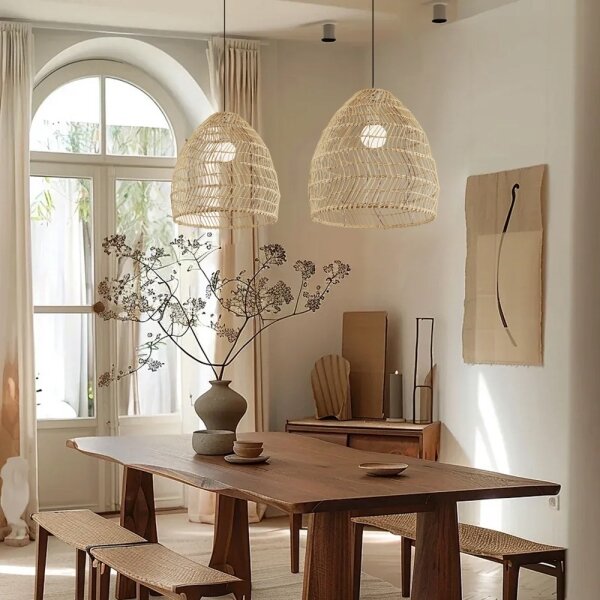 Immax 08260L - Lustr na lanku BOHO DELICADO 1xE27/40W/230V pr. 38 cm