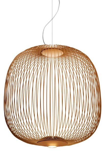 Designové závěsné svítidlo Foscarini Spokes 2 midi, 38W Barva: Bílá, Varianta zdroje: LED
