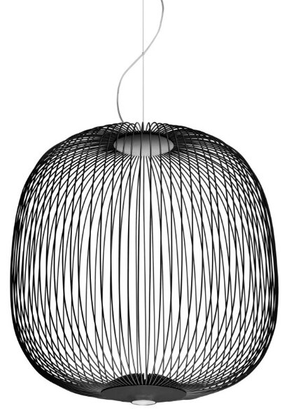 Designové závěsné svítidlo Foscarini Spokes 2 midi, 38W Barva: Bílá, Varianta zdroje: LED