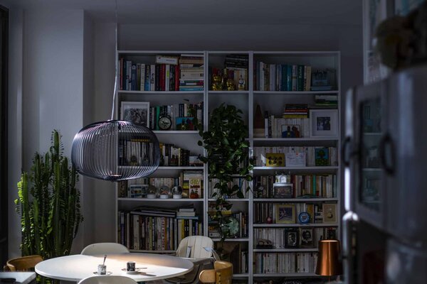 Designové závěsné svítidlo Foscarini Spokes 3, 30W Barva: Bílá, Varianta zdroje: LED