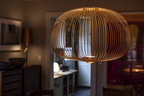 Designové závěsné svítidlo Foscarini Spokes 3, 30W Barva: Bílá, Varianta zdroje: LED