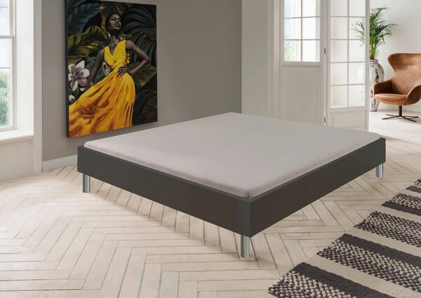 Postel LEVEL BEDS A,BEZ NOHOU 180/200 cm, grafitová