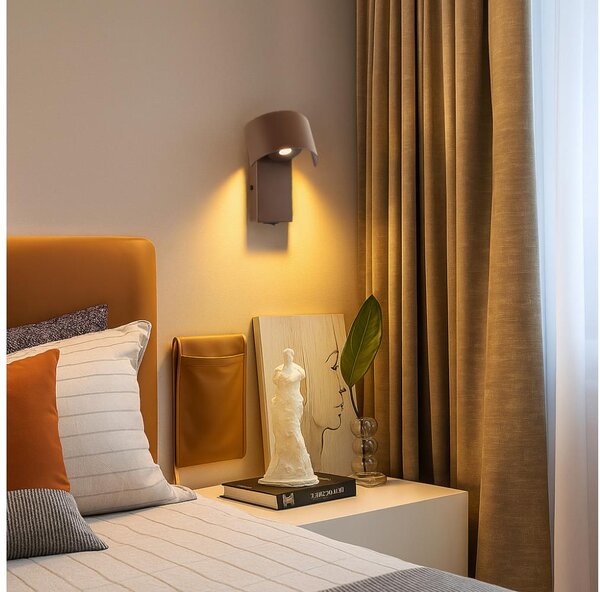 Brilagi - LED Nástěnná lampa VASTO LED/3W/230V hnědá