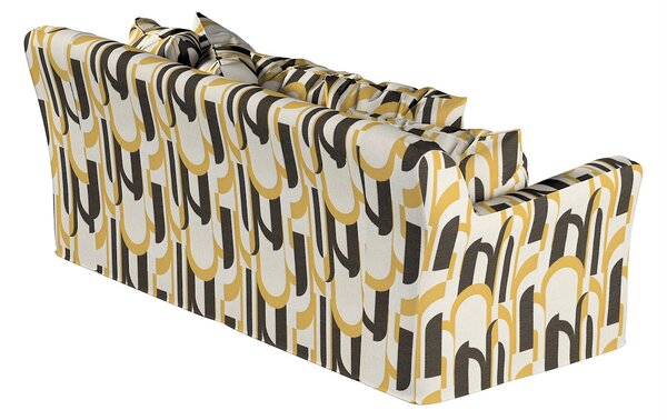 Potah na pohovku IKEA Tomelilla rozkládací barva vícebarevná látka pletený vzor, vzorované