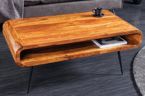 Konferenční stolek ALPHA 90 cm palisandr