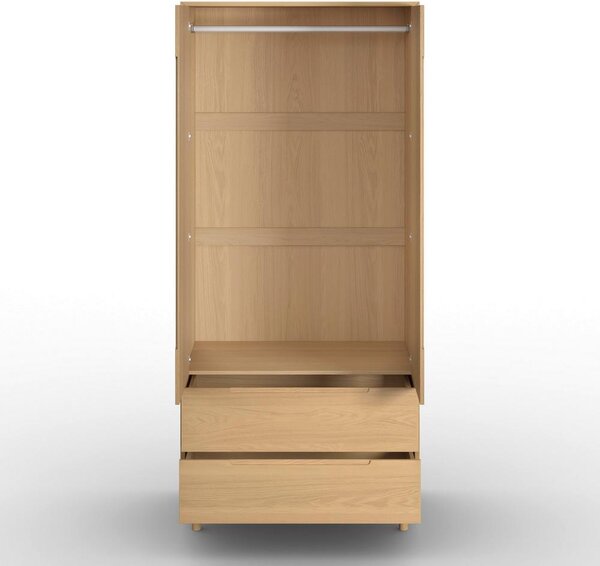 Šatní skříň MARLO š. cca 100 cm, dekor dub