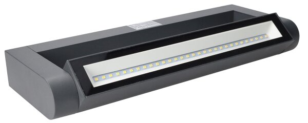 Brilagi -LED Venkovní nástěnné svítidlo SALERNO LED/12W/230V 35,5 cm antrac IP65