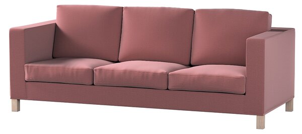 Potah na pohovku IKEA Karlanda 3-místná nerozkládací, krátký barva fialová látka sametová