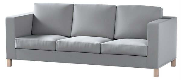 Potah na pohovku IKEA Karlanda 3-místná nerozkládací, krátký barva šedá látka sametová