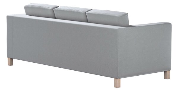 Potah na pohovku IKEA Karlanda 3-místná nerozkládací, krátký barva šedá látka sametová