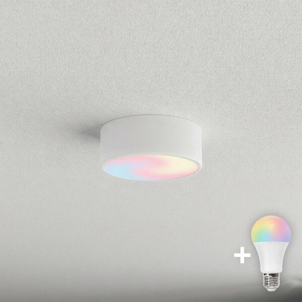 BRILAGI - LED RGBW Stmívatelné stropní svítidlo CLARE 1xE27/12W/230V bílá