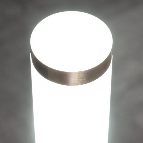 BRILAGI - LED Venkovní lampa ELIA 1xE27/7W/230V 4000K IP44 100 cm chrom