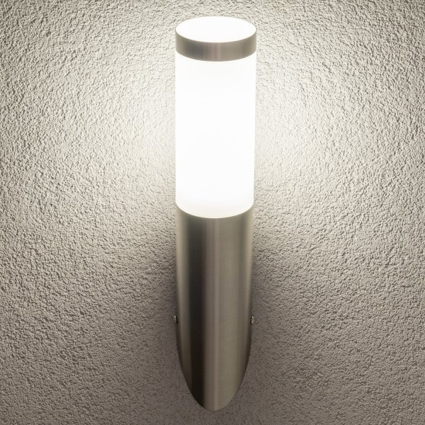BRILAGI - Venkovní nástěnná lampa ELIA 1xE27/20W/230V IP44 chrom