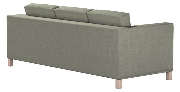 Potah na pohovku IKEA Karlanda 3-místná nerozkládací, krátký barva šedá látka pletený vzor