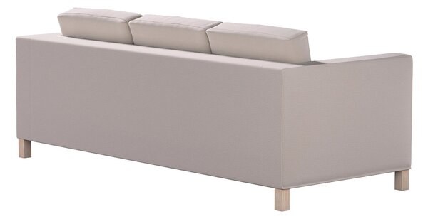 Potah na pohovku IKEA Karlanda 3-místná nerozkládací, krátký barva béžová látka sametová