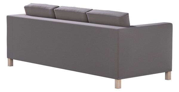 Potah na pohovku IKEA Karlanda 3-místná nerozkládací, krátký barva hnědá látka sametová