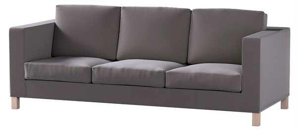 Potah na pohovku IKEA Karlanda 3-místná nerozkládací, krátký barva hnědá látka sametová