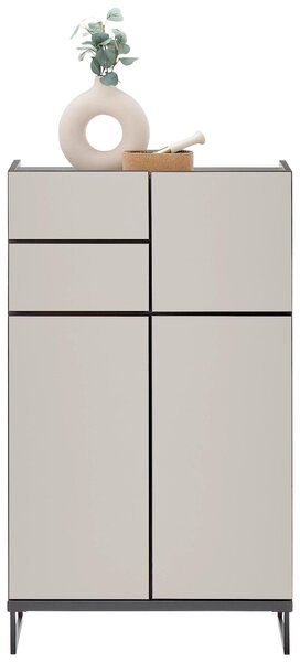 MIDI SKŘÍŇKA, černá, kašmírová, 60/102/31 cm MID.YOU - Koupelnové série, Online Only