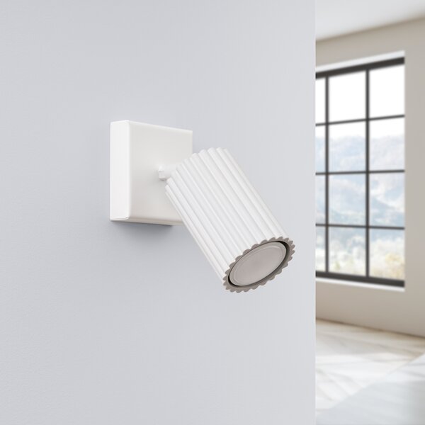 Sollux Lighting Nástěnné svítidlo KARBON bílé