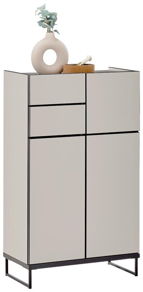 MIDI SKŘÍŇKA, černá, kašmírová, 60/102/31 cm MID.YOU - Koupelnové série, Online Only