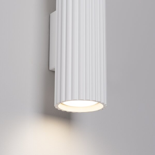 Sollux Lighting Nástěnné svítidlo KARBON 30 bílé