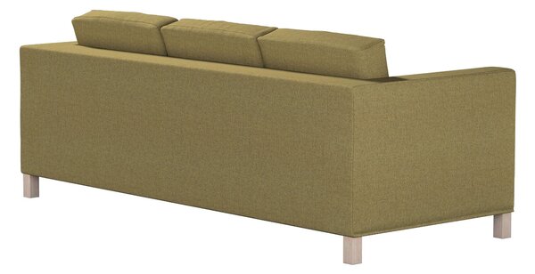 Potah na pohovku IKEA Karlanda 3-místná nerozkládací, krátký barva zelená látka pletený vzor