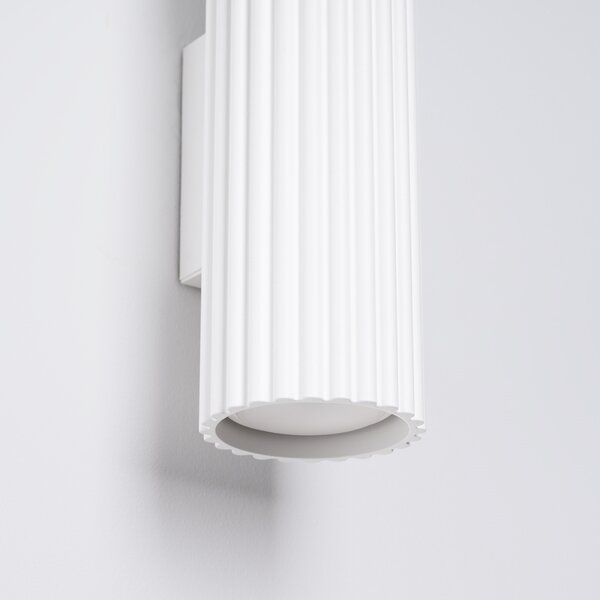 Sollux Lighting Nástěnné svítidlo KARBON 30 bílé