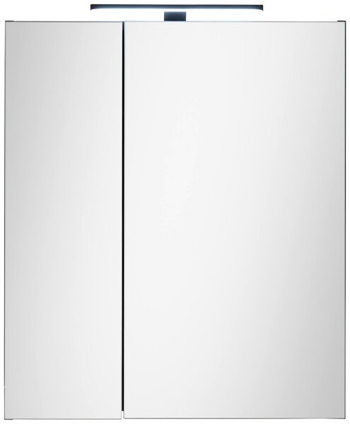 ZRCADLOVÁ SKŘÍŇKA, černá, kašmírová, 60/70/23 cm MID.YOU - Koupelnové série, Online Only