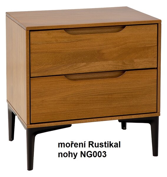 Drewmax SN421 noční stolek masiv buk