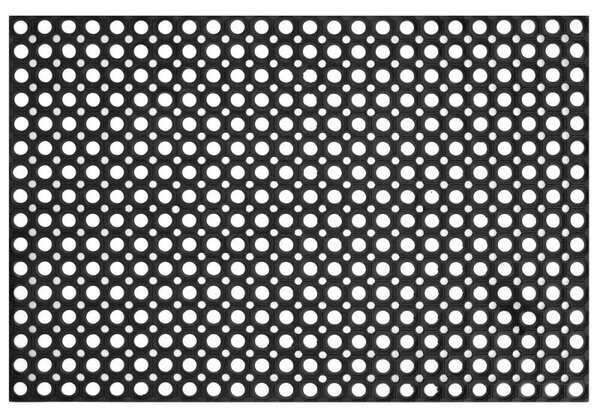 Rohožka před dveře 100x50 cm SPRINGOS HA7536 černá