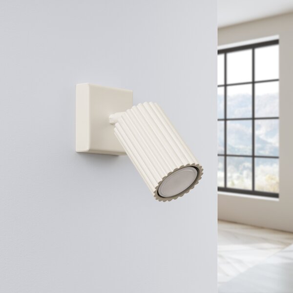 Sollux Lighting Nástěnné svítidlo KARBON béžové