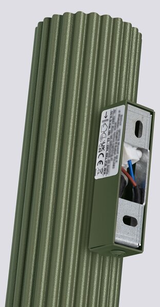 Sollux Lighting Nástěnné svítidlo KARBON 30 olivově zelené