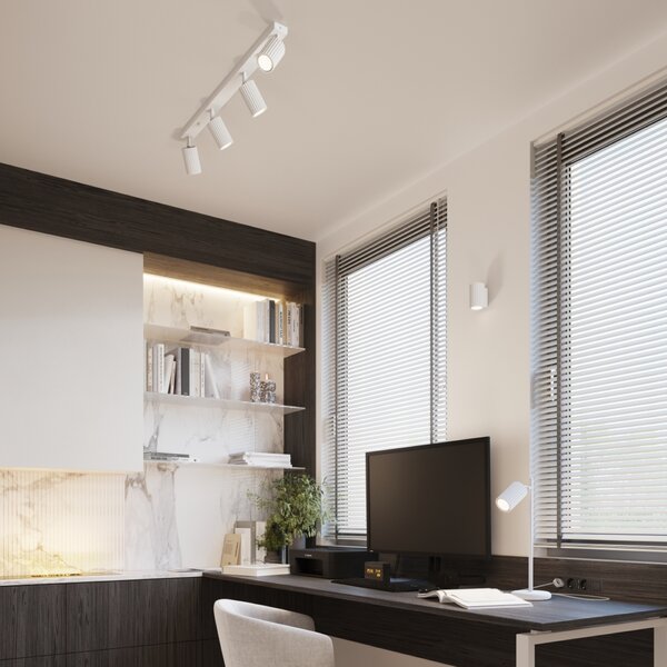 Sollux Lighting Stropní svítidlo KARBON 4L bílé