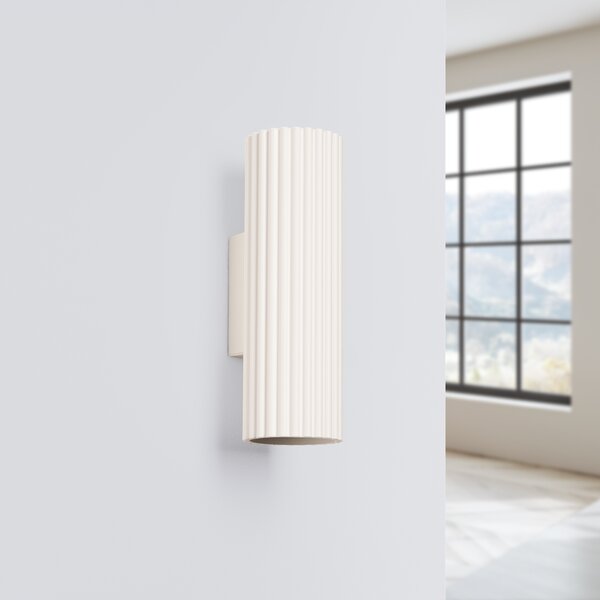 Sollux Lighting Nástěnné svítidlo KARBON 20 béžové