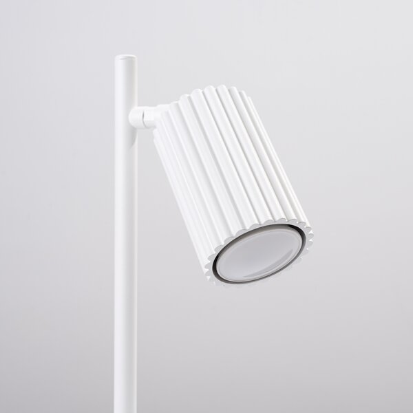 Sollux Lighting Stolní lampa KARBON bílá