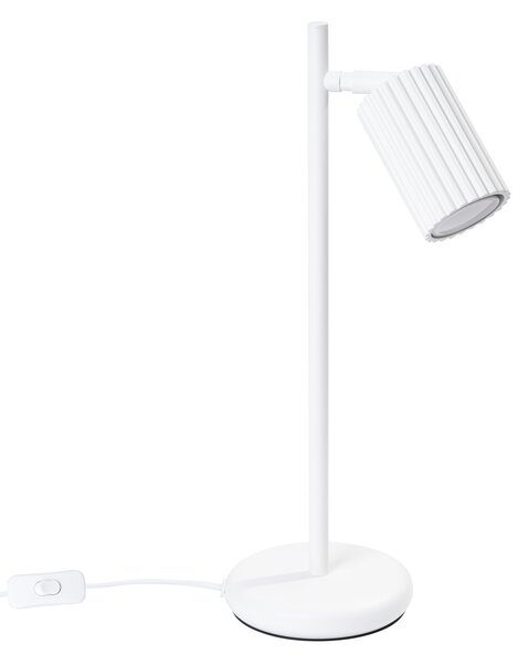 Sollux Lighting Stolní lampa KARBON bílá